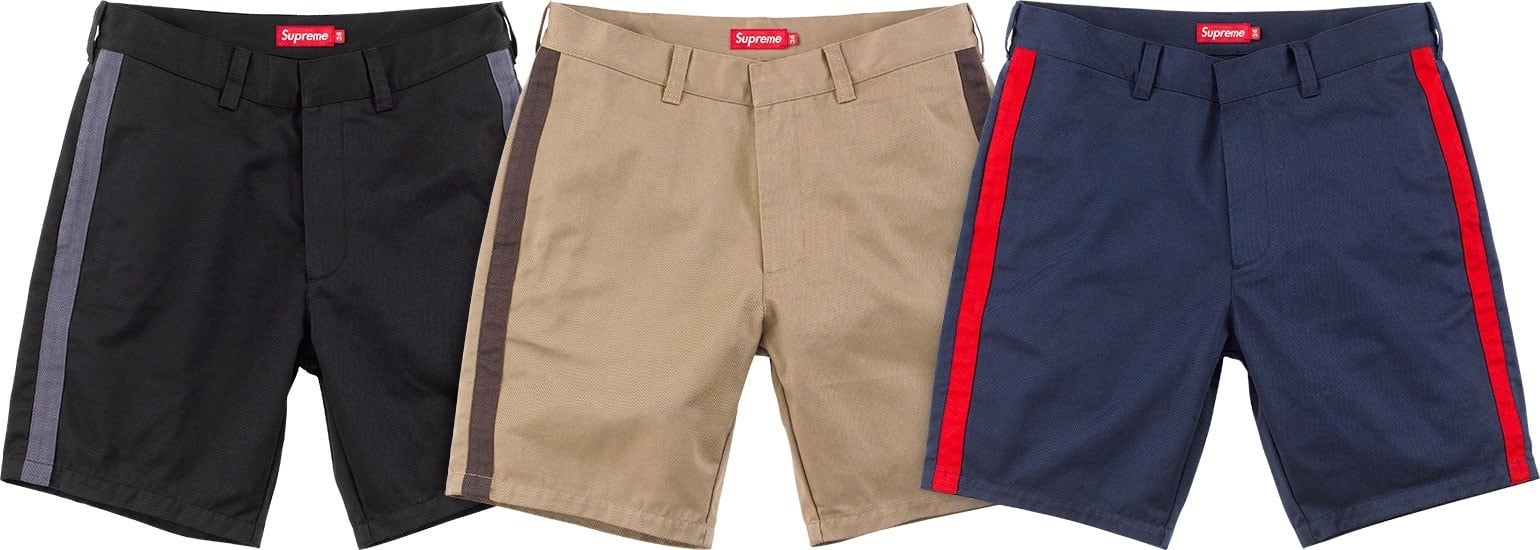 Side Stripe Work Short